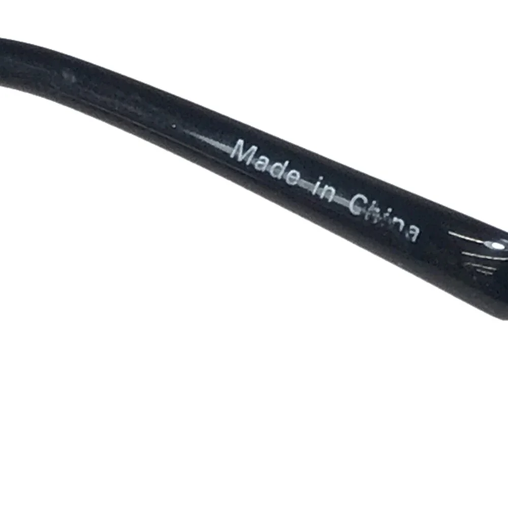 Adin Thomas Eyeglasses Frames AT-584 C2 Matte Black Silver Half Rim 54-18-145